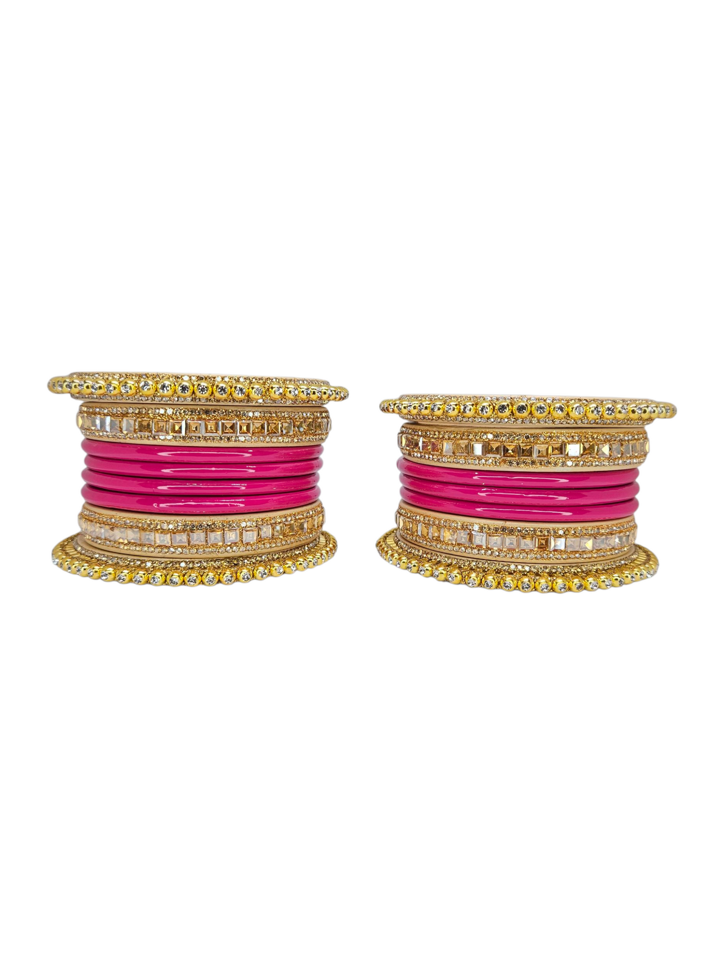 NY LIFESTYLES Traditional Lac/Lakh Bangles Set for Women & Girls | Rajasthani Chura Style | Ethnic Indian Wedding/Party Bangles set of 16